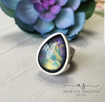 Load image into Gallery viewer, &quot;Tear Drop&quot; ring
