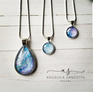 "Angel"  Mommy and Me pendant set