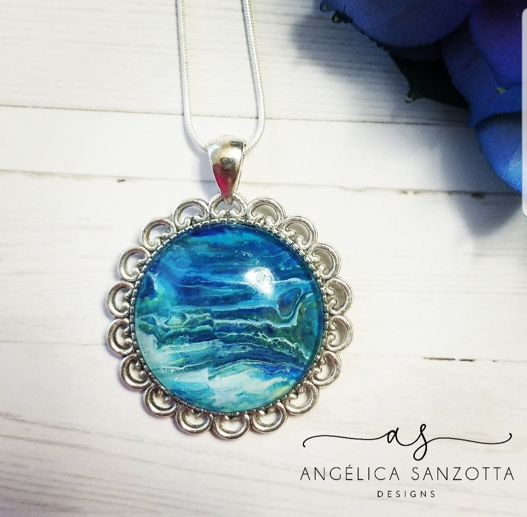 "Mountain Side" pendant