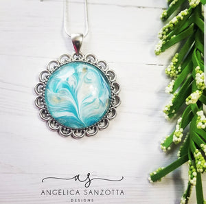 "Feather" pendant