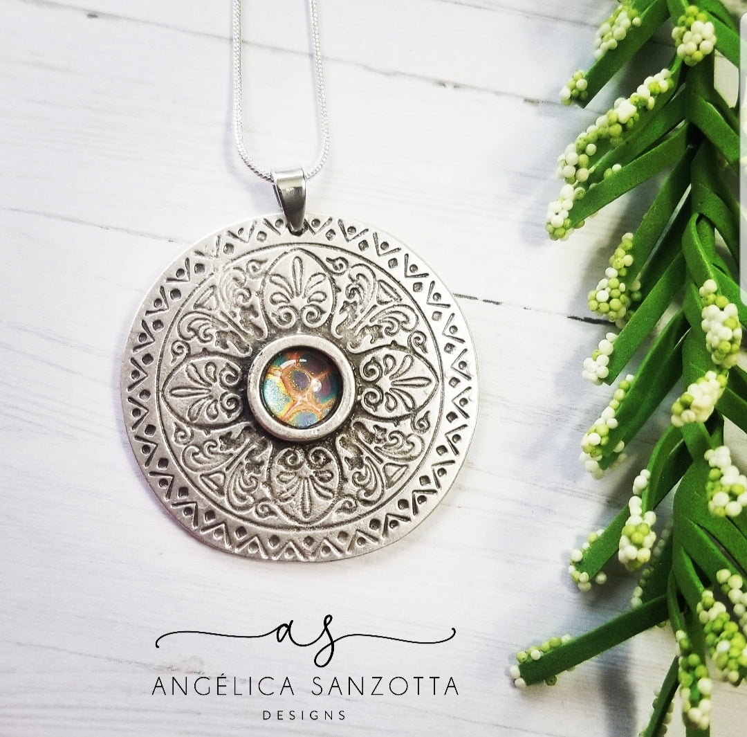 "Spanish Shield" pendant