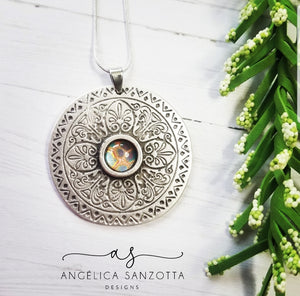 "Spanish Shield" pendant
