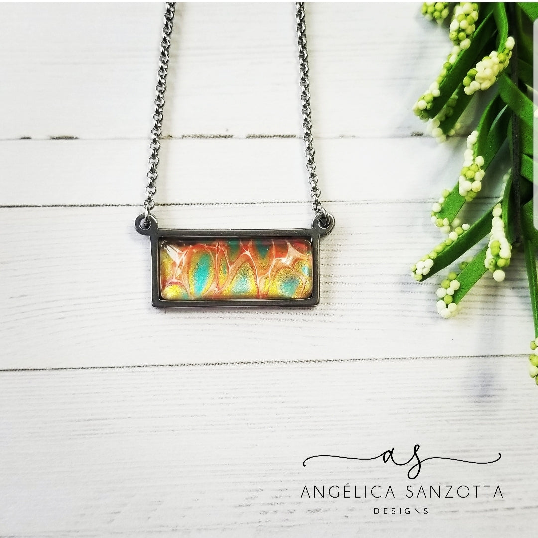 "Gold" small pendant
