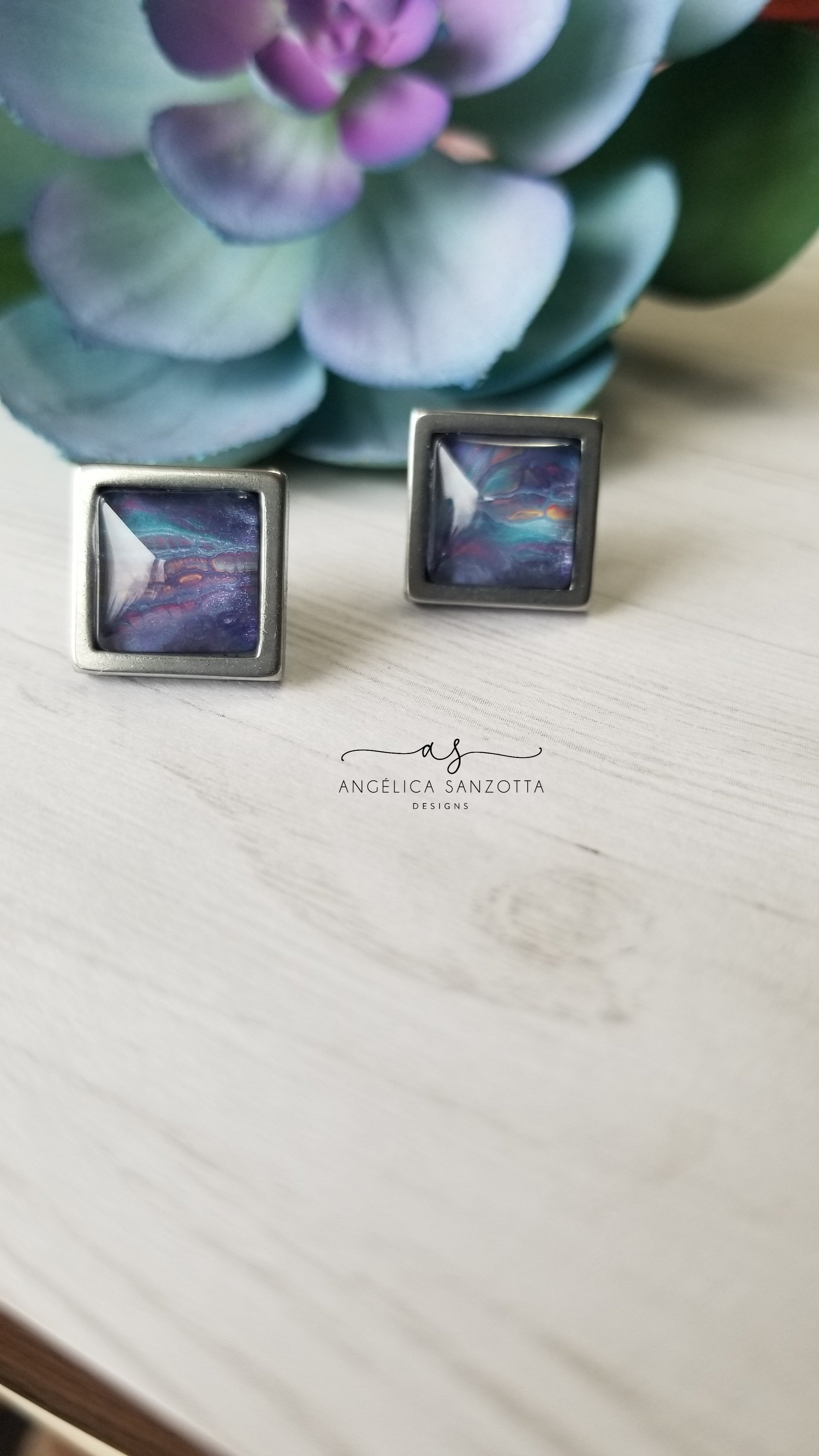 Midnight earrings - 1 of 2 - G & P Collection