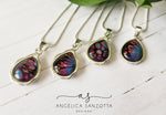 Load image into Gallery viewer, Mini Vibrant Garden Pendant - 3 of 4 G &amp; P Collection
