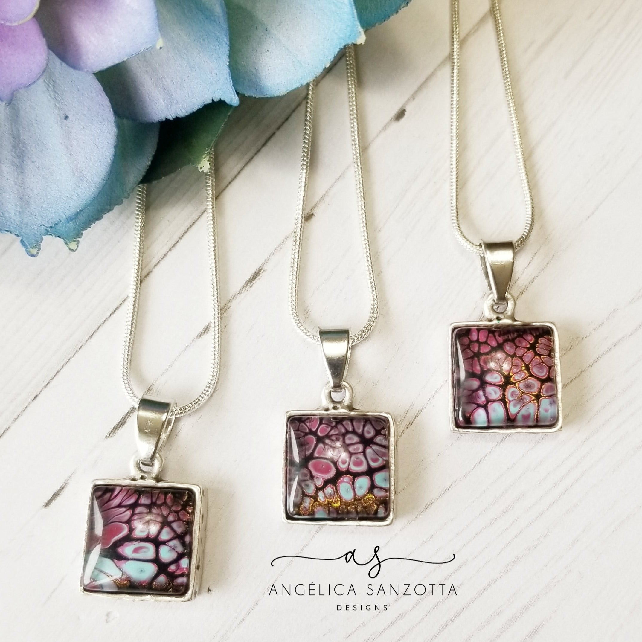 Mom and Me Garden Pendant - 1 of 3 G & P Collection