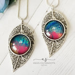 Load image into Gallery viewer, Feather Garden Pendant - 2 of 2 G &amp; P Collection
