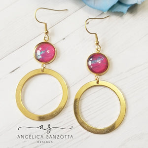 Pink and Fun earrings G & P Collection