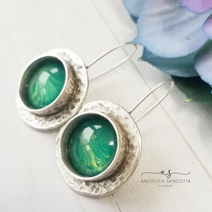Green dream earrings - G & P Collection