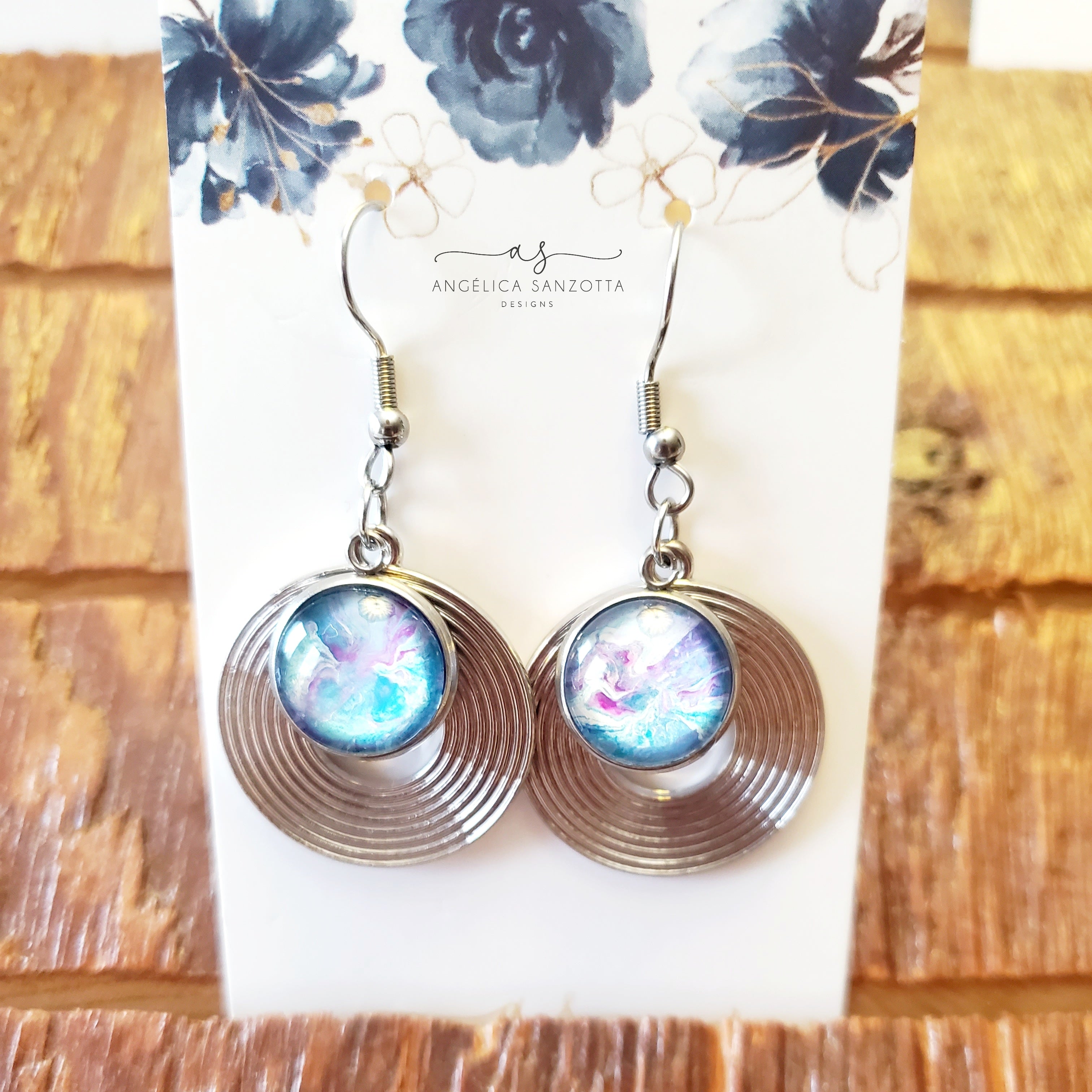 Blue Skies earrings
