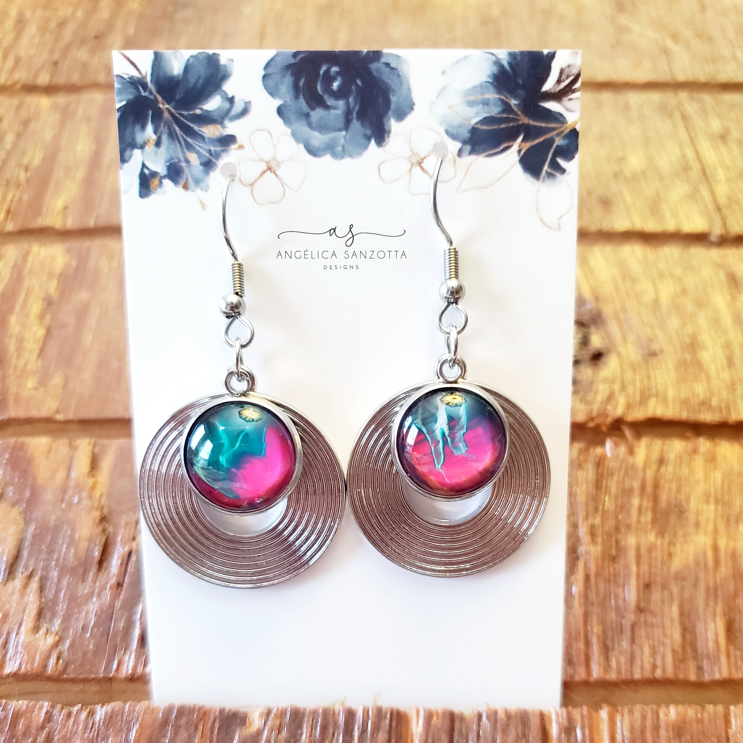 Garden earrings