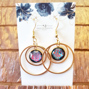 River Pebbles earrings