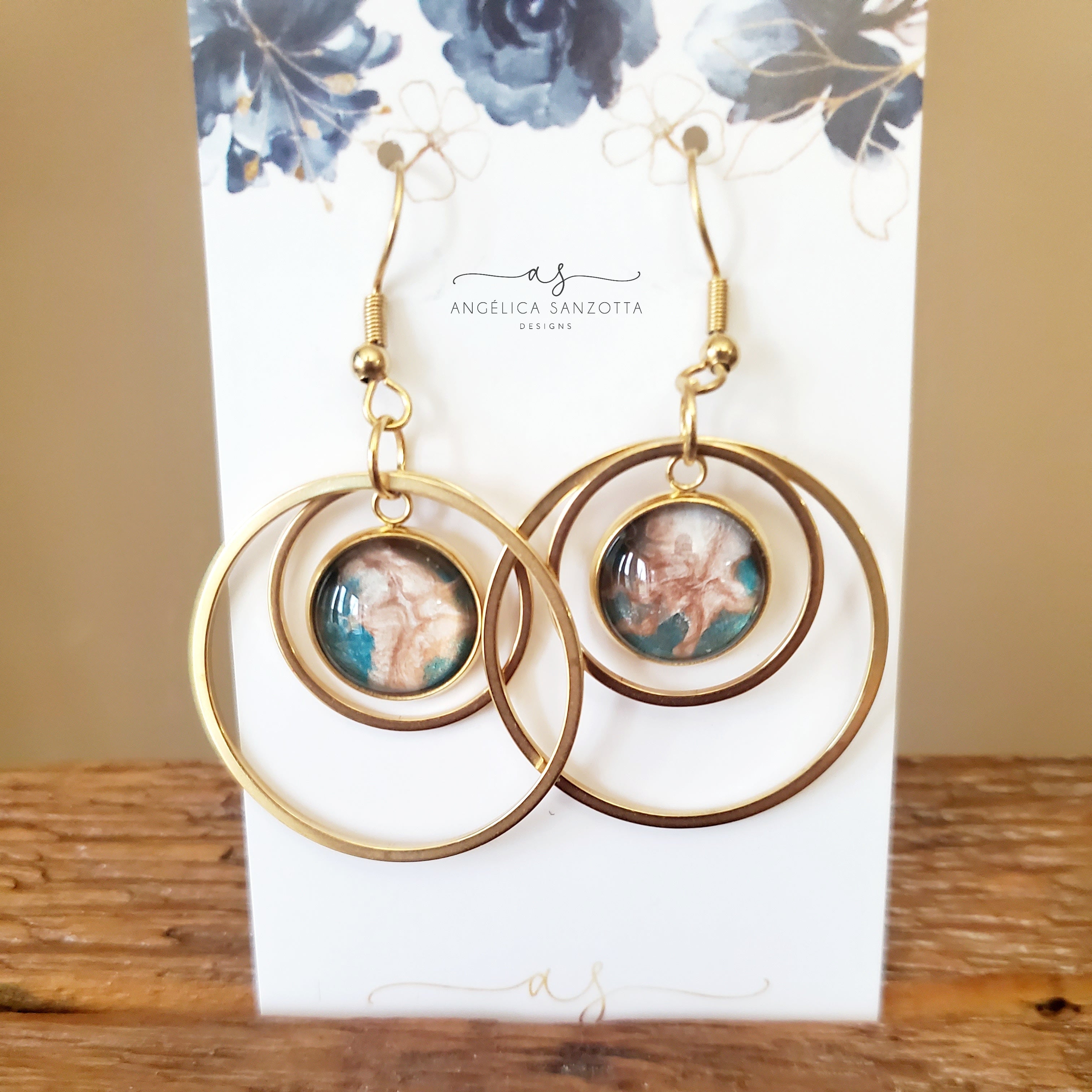 Sand Storm earrings