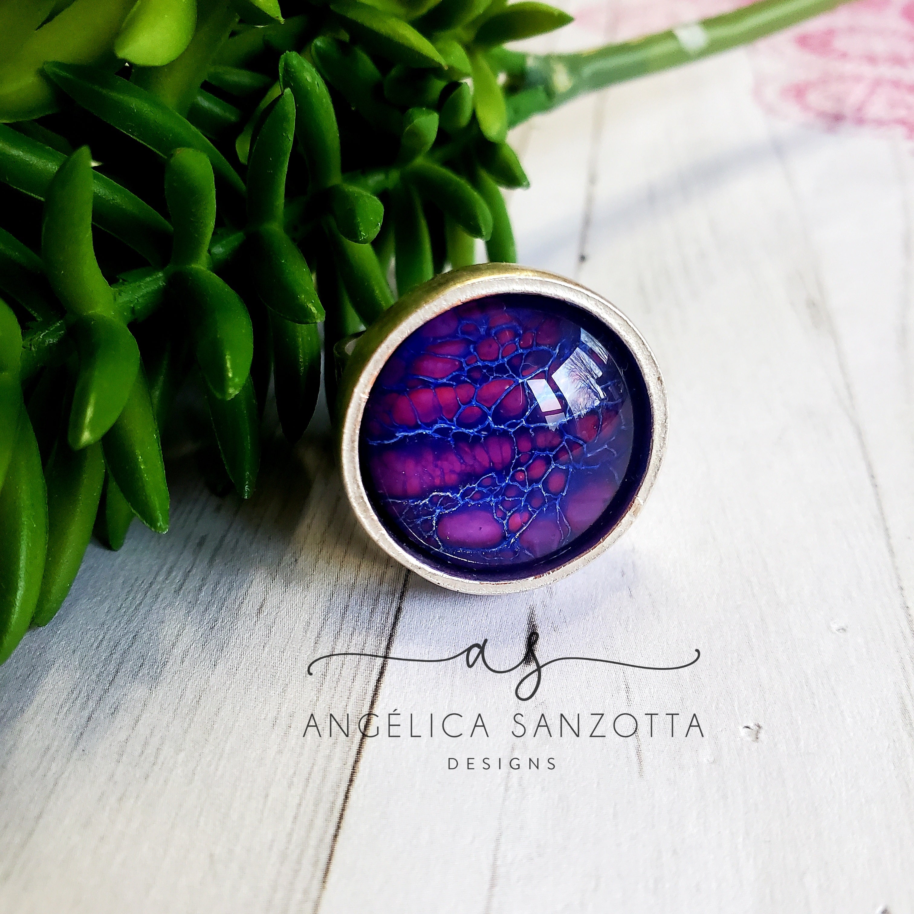 "Purple Dream" ring