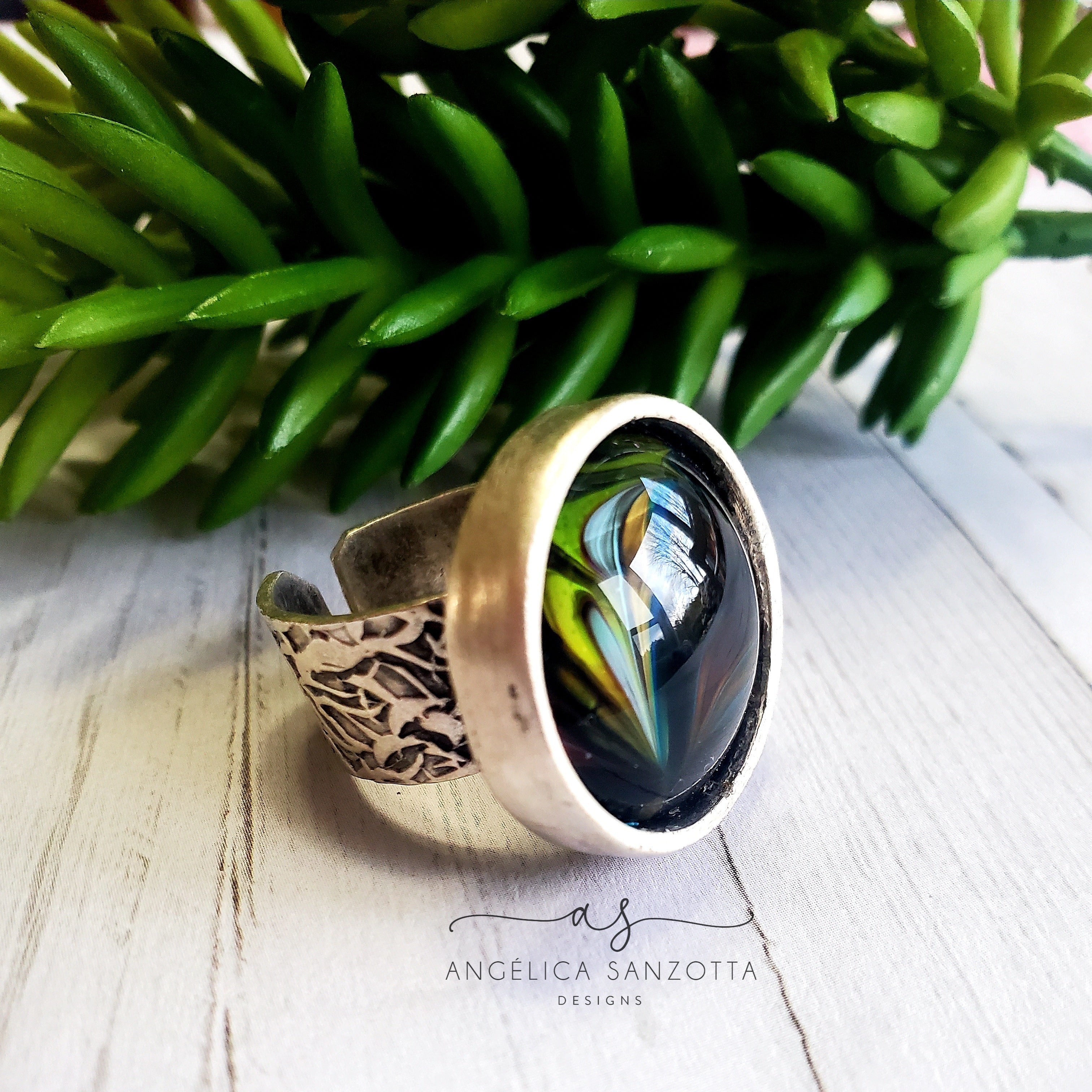 "Black Gem" ring