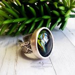 Load image into Gallery viewer, &quot;Black Gem&quot; ring
