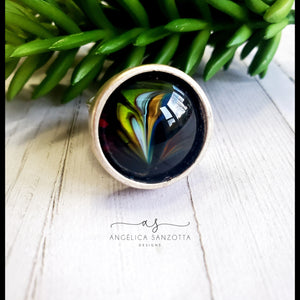 "Black Gem" ring