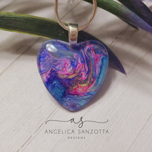 "Antique" heart pendant