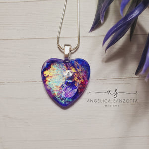 "Radiance" heart pendant