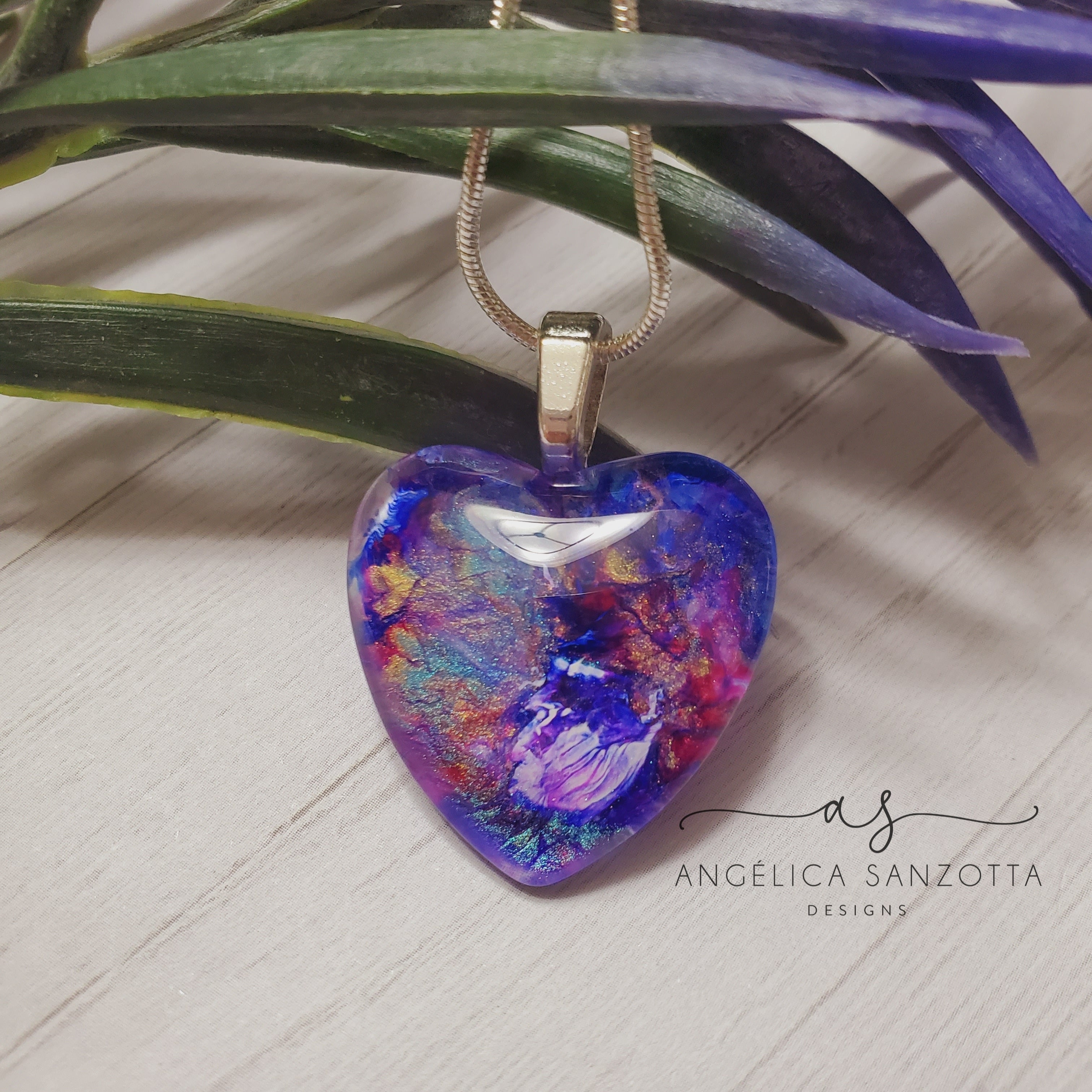 "Radiance" heart pendant