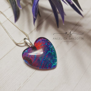 "Abundance" heart pendant