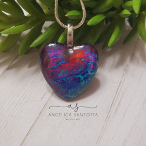 "Abundance" heart pendant