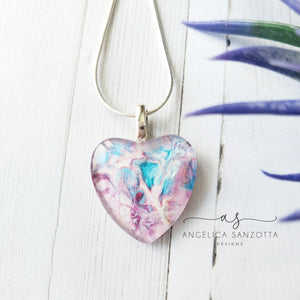 "Serene" heart pendant