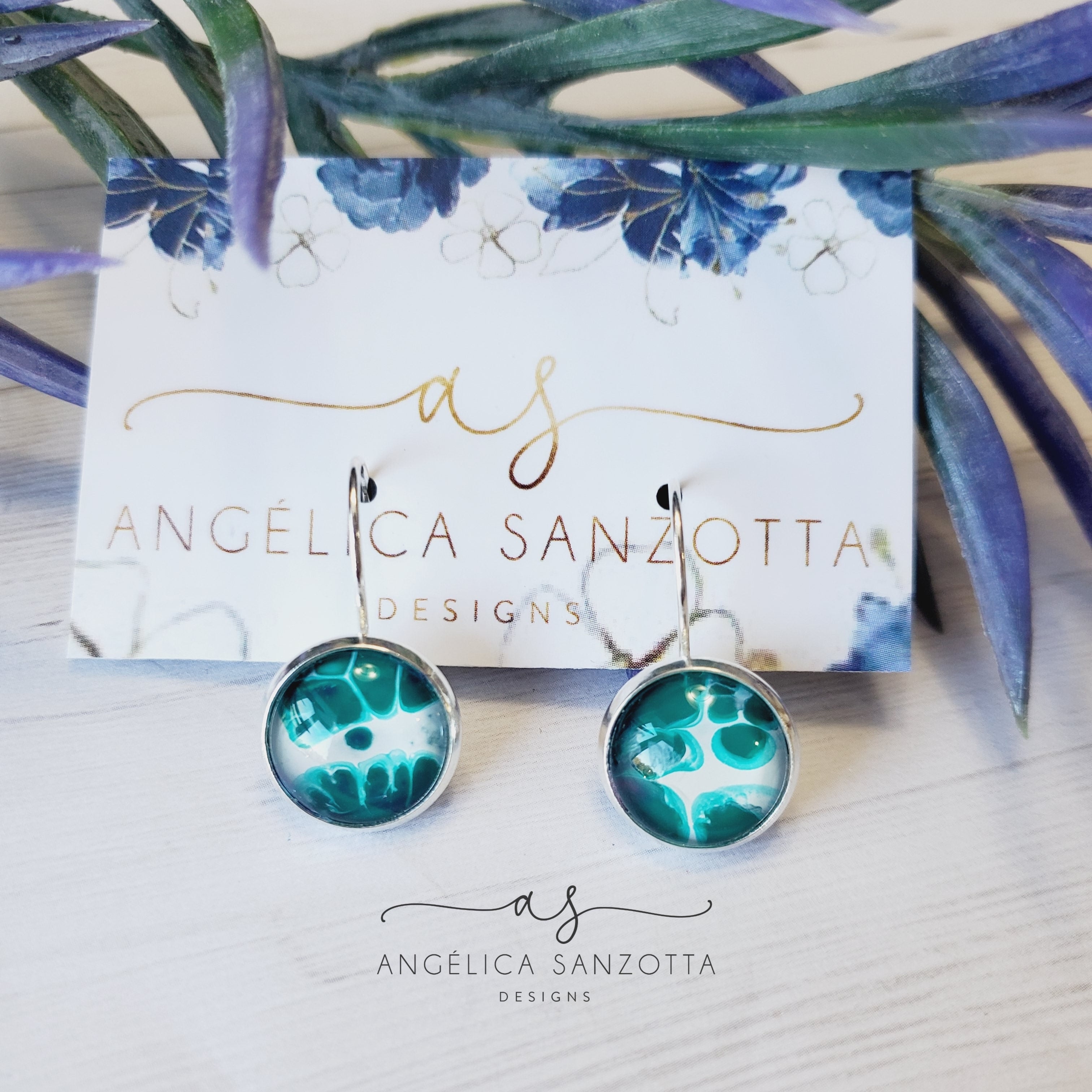 "Esmeraldas" earrings