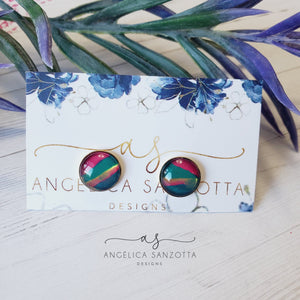 "Madrigal" stud earrings
