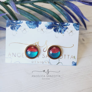 "Union" stud earrings