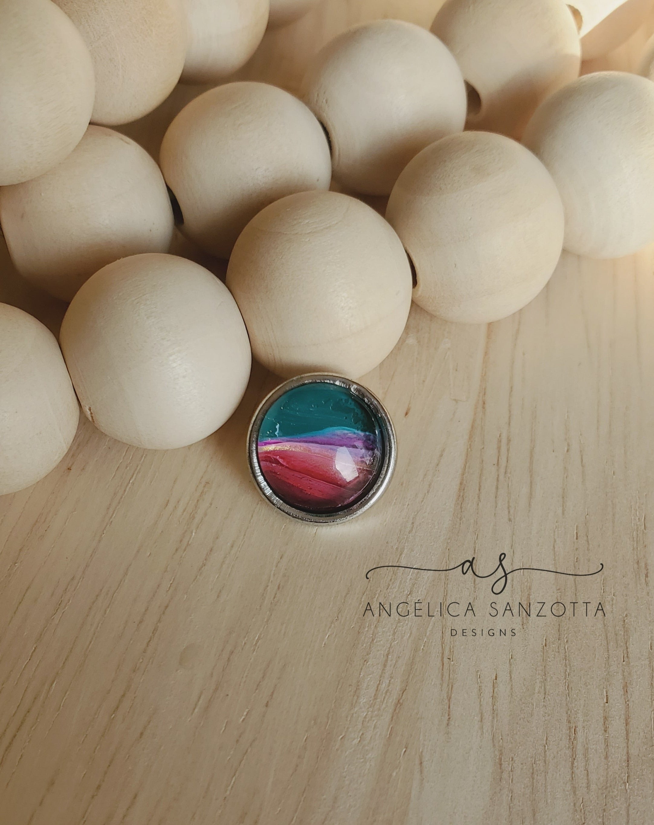 12 mm snap charm #18