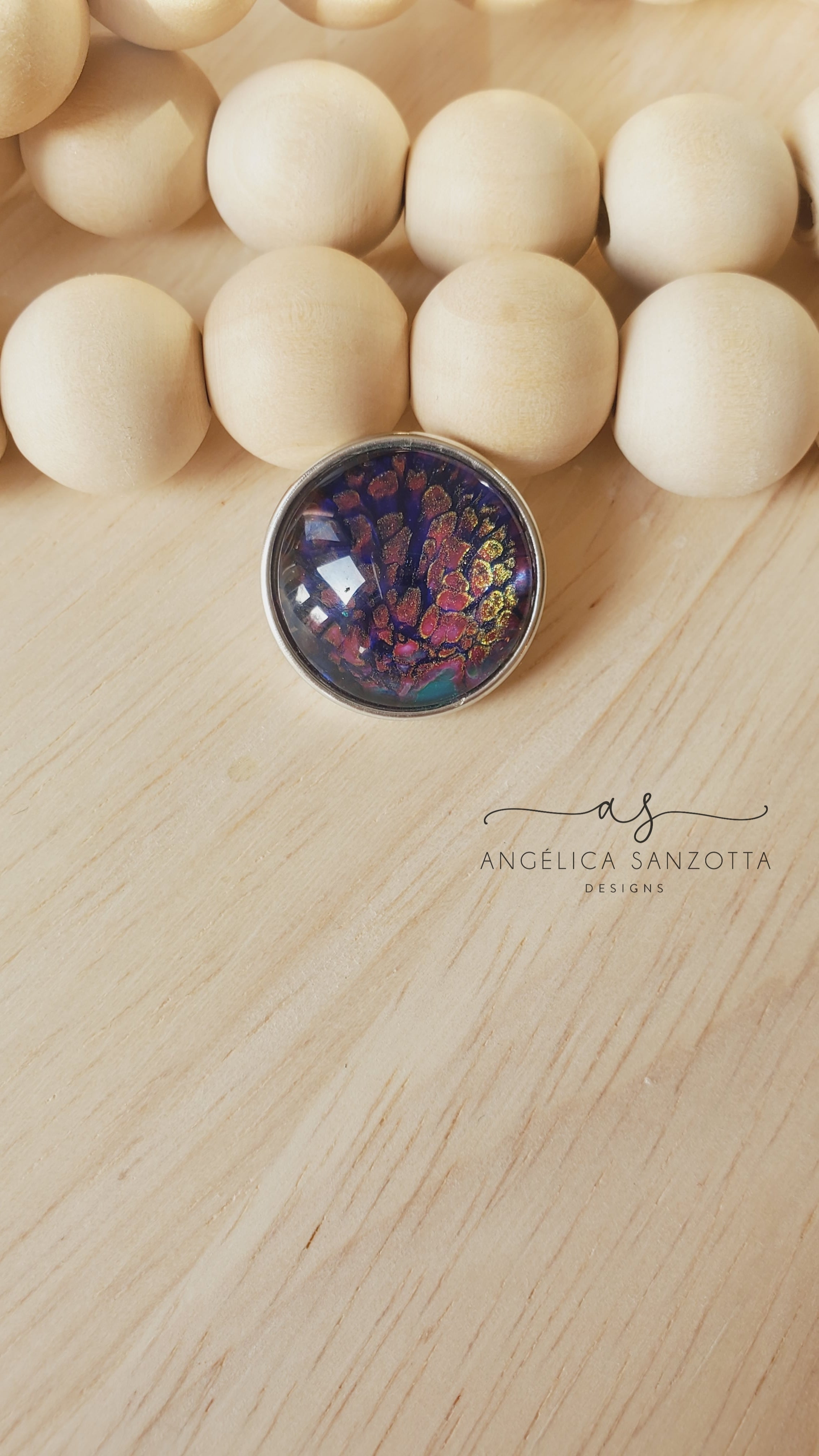 18 mm snap charm #19