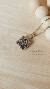 "Heart on Fire 2" pendant