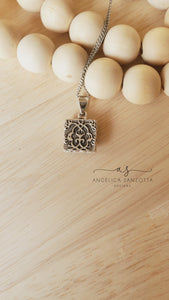 "Heart on Fire 1" pendant