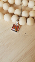 Load image into Gallery viewer, &quot;Heart on Fire 1&quot; pendant

