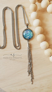 "Breeze Tassel" pendant