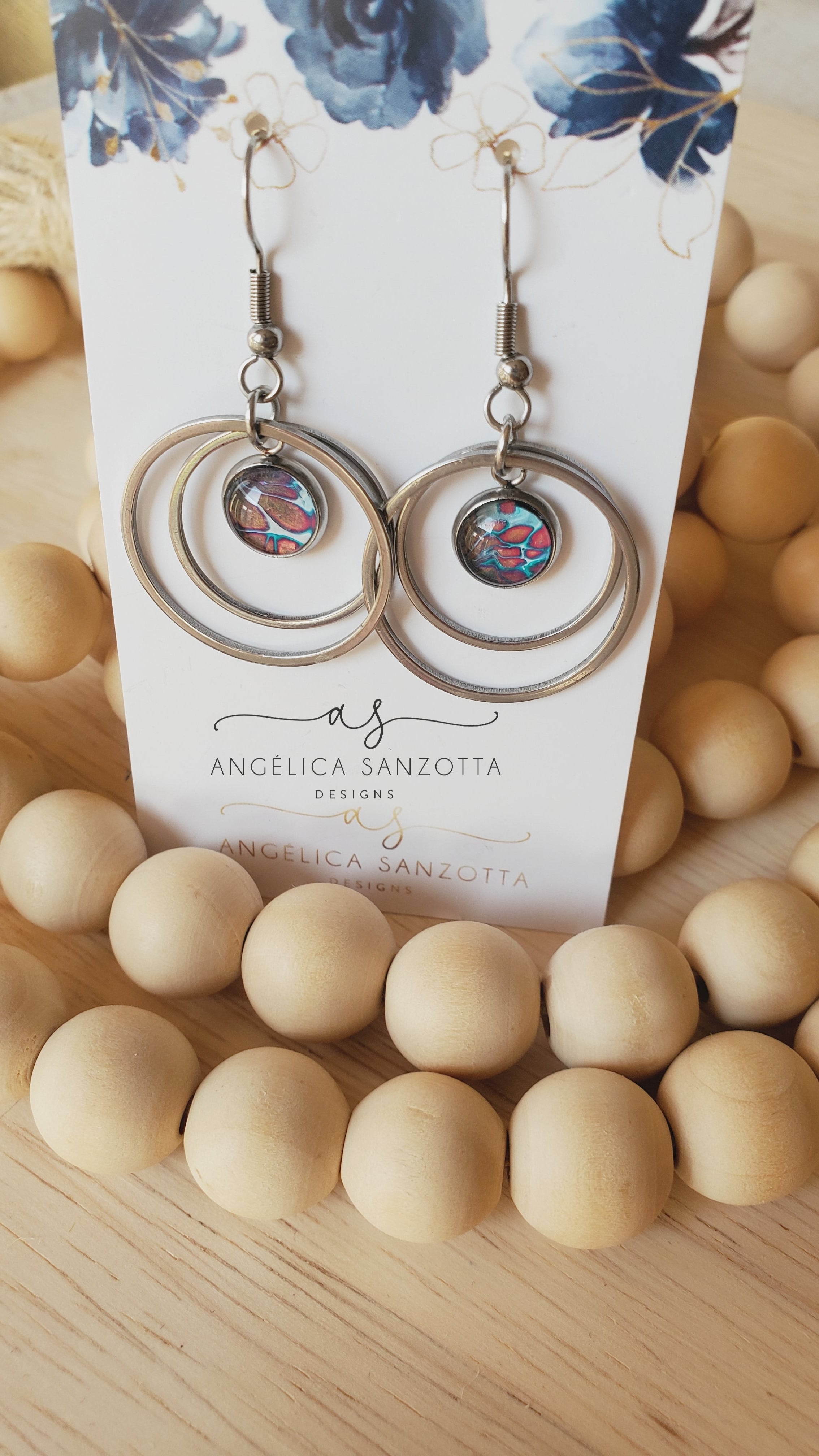 "Believer" earrings