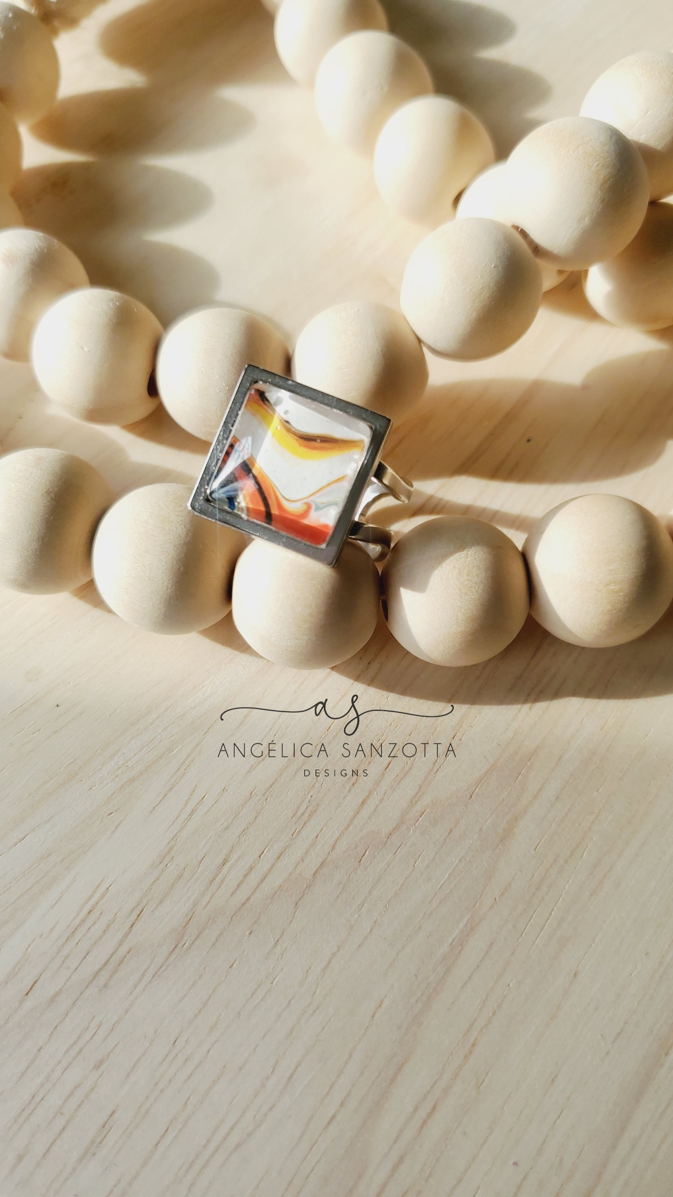 "Autumn" ring