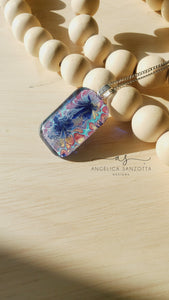 "Blue Garden" pendant