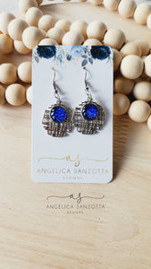 "Deep Blue" earrings