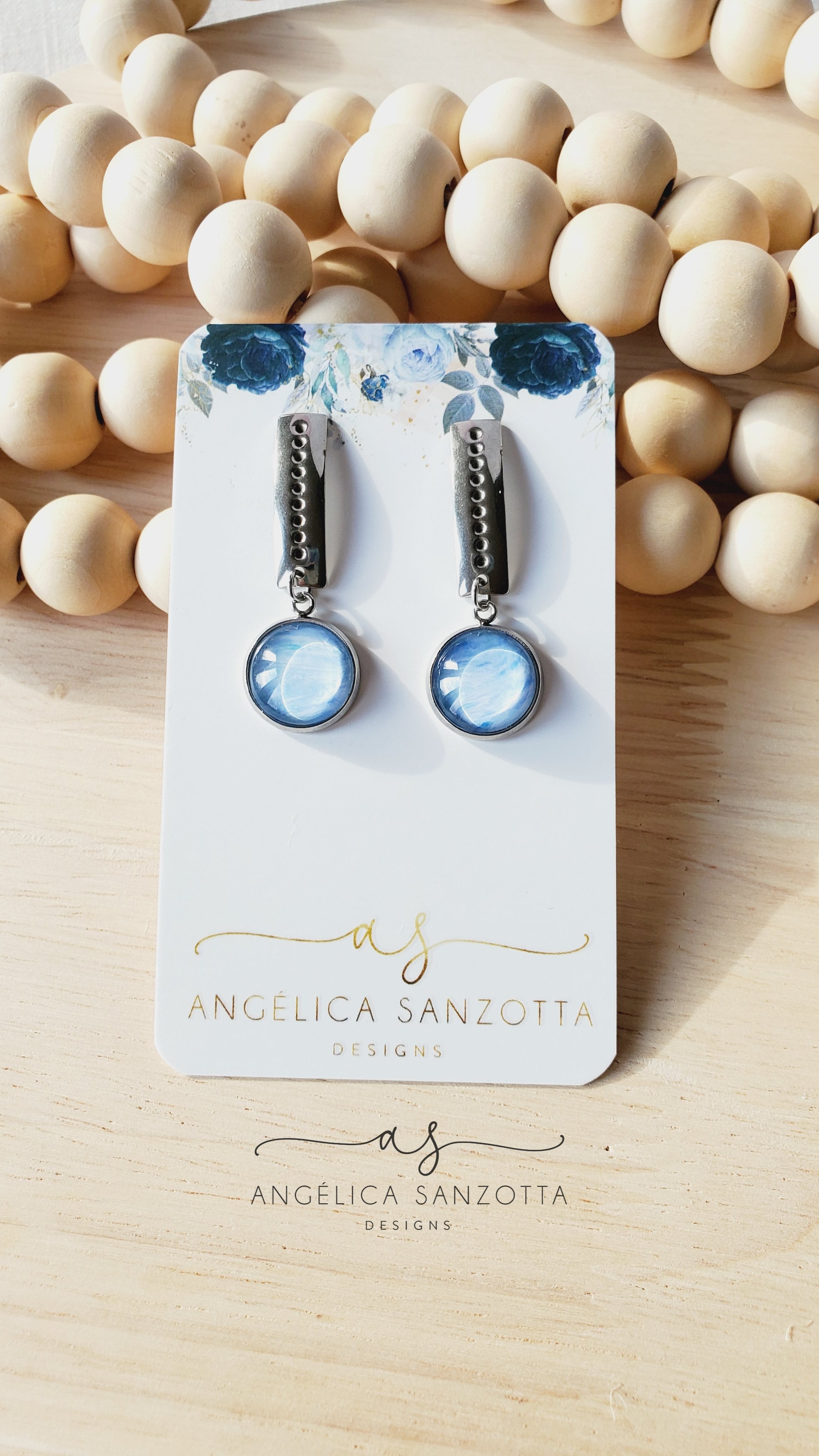 "Barely There" earrings