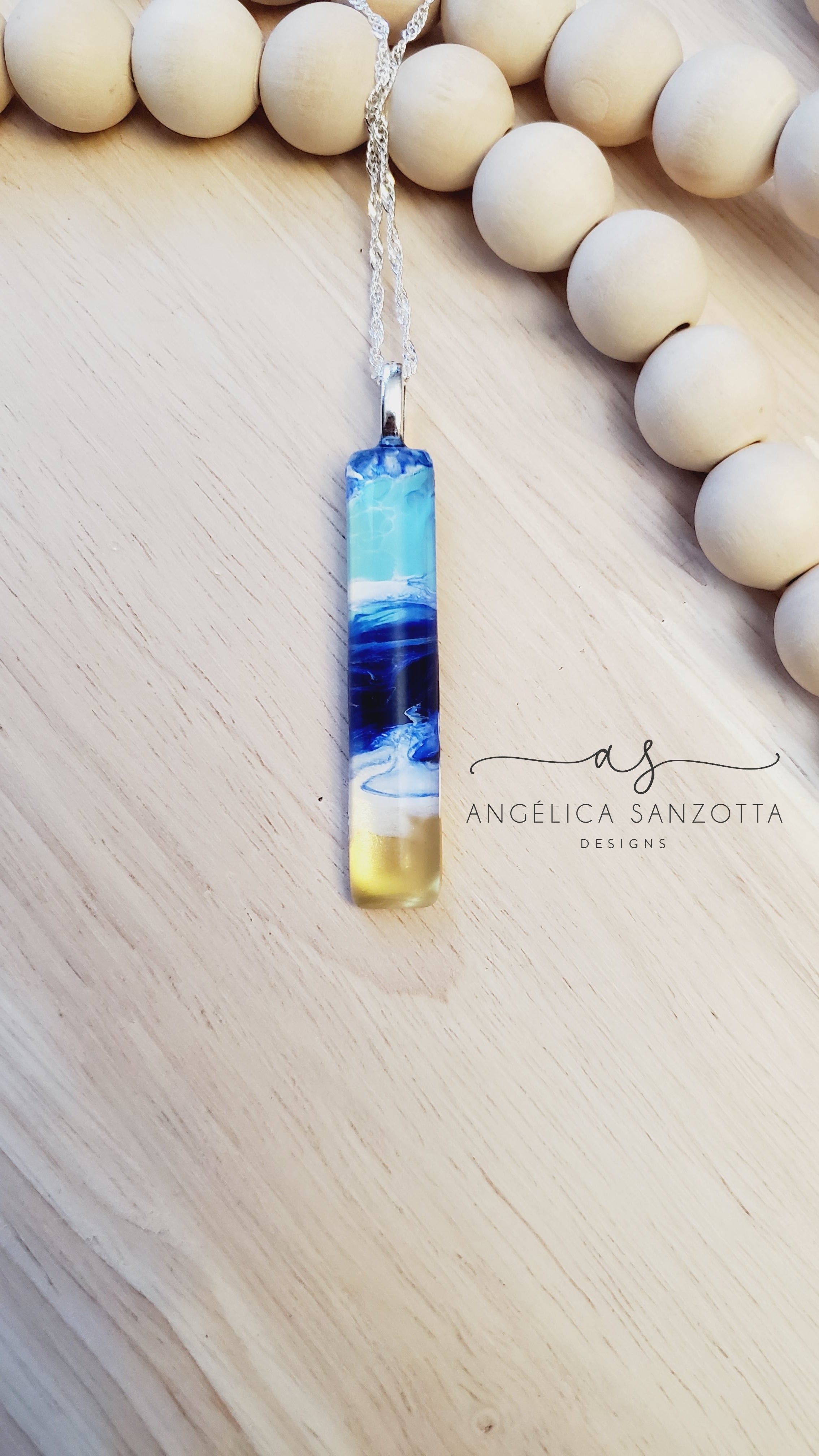 "Open Sea" pendant