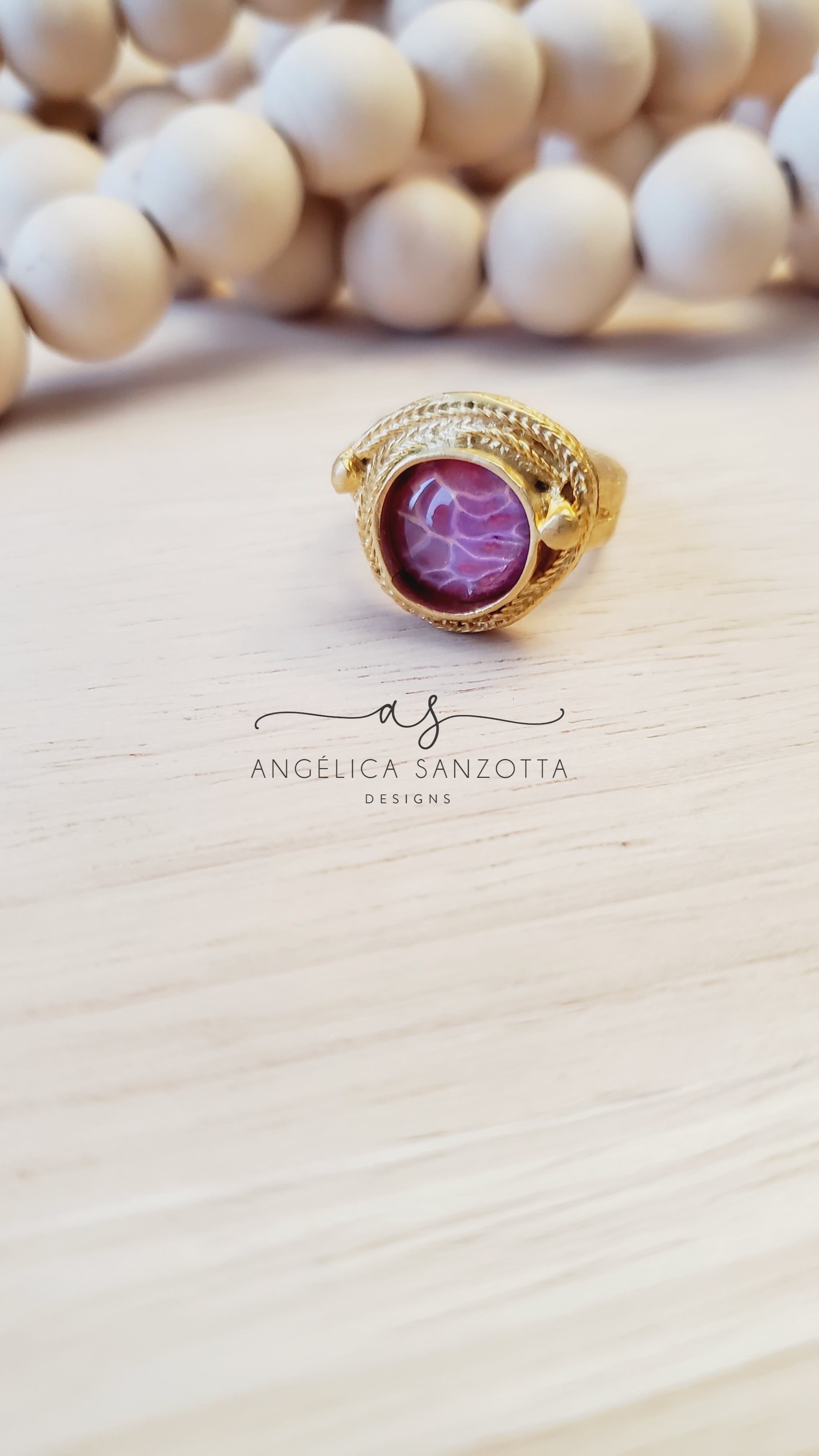 "Shine" ring