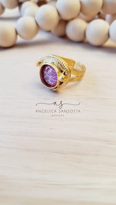 "Shine" ring